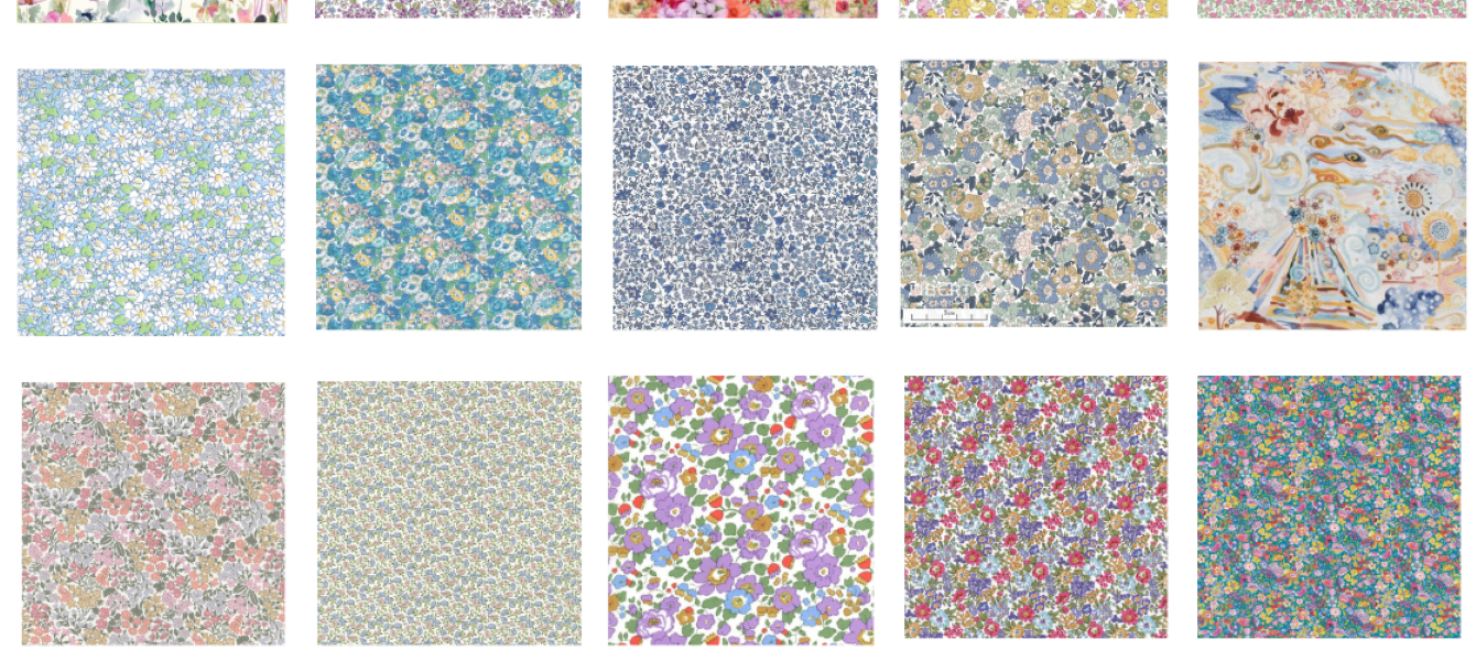 Liberty Tana lawn 20, 5" x 6" - 12cm x 15cm cotton fabric Pack 3B