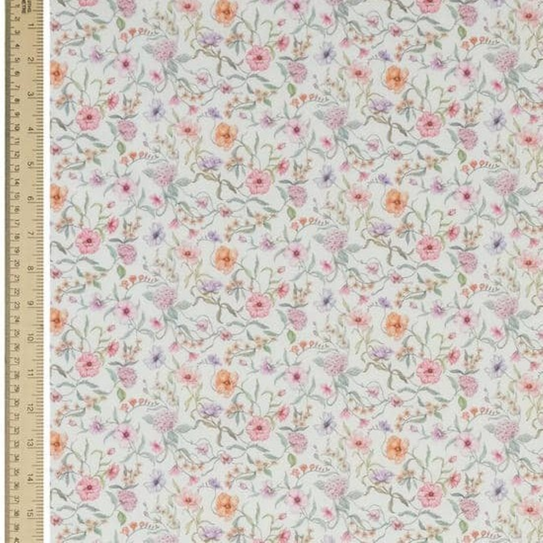 Liberty Tana Lawn - Battersea Blooms C cotton fabric