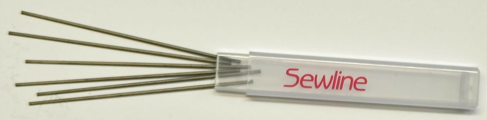 Sewline ceramic leads 0.9mm refills for fabric pencil - Black