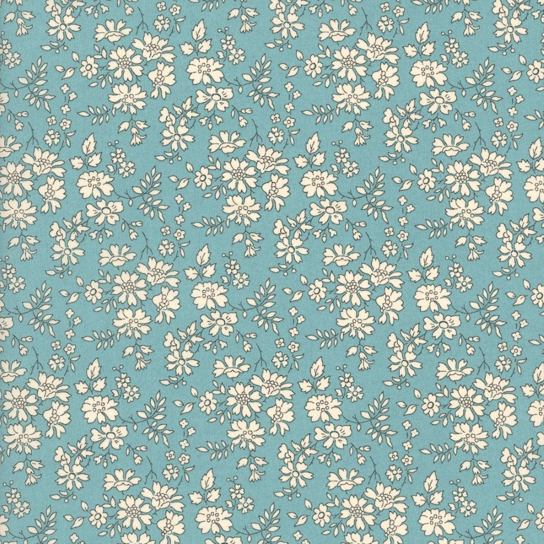 Liberty Tana Lawn - Capel N green cotton fabric