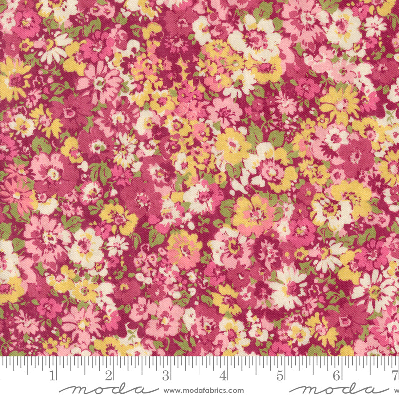 Moda Chelsea Garden 4 Fat Eighths 25cm x 55cm (10 x 22") cotton quilt fabric