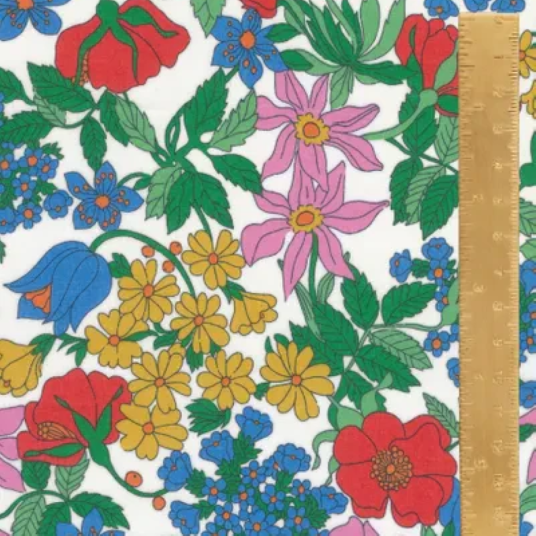 Liberty Tana Lawn Fat Eighth Clarabell A cotton fabric
