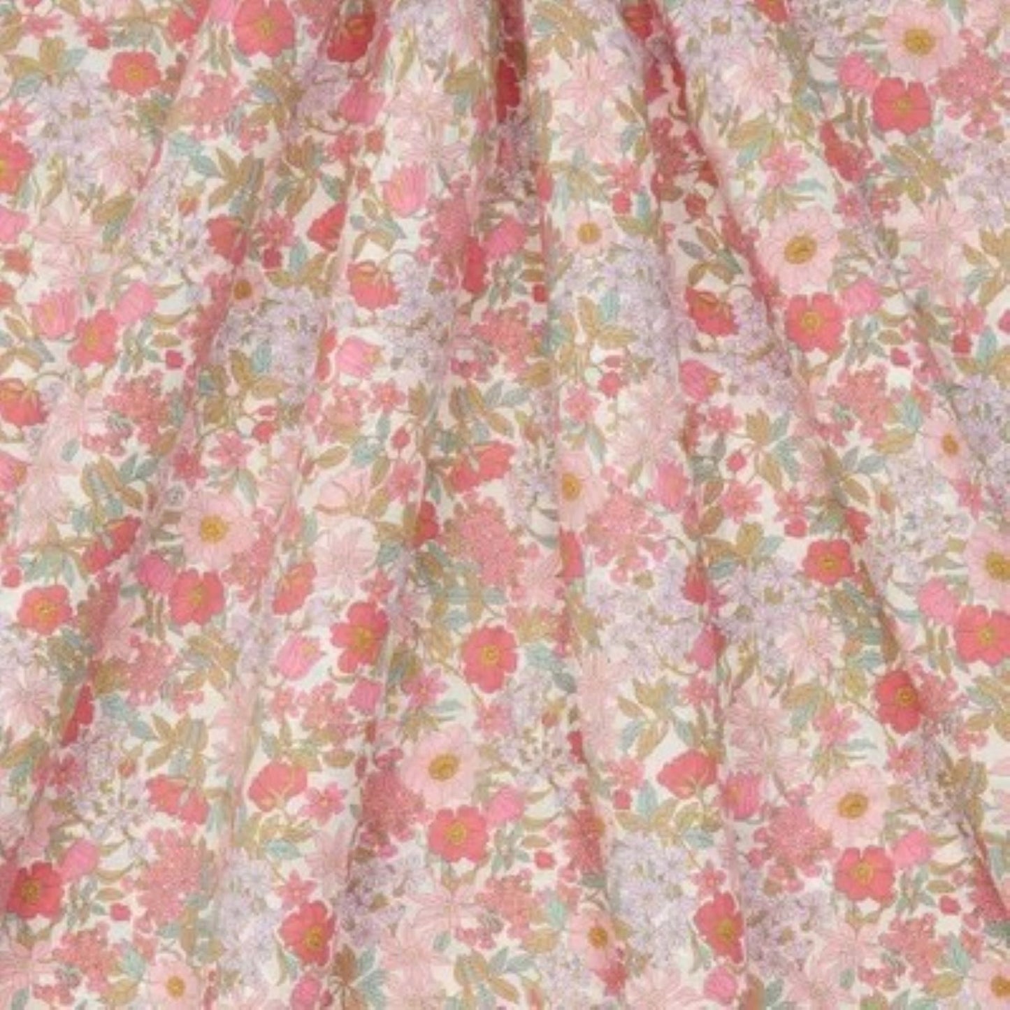 Liberty Tana Lawn Fat Eighth Clarabelle C cotton fabric