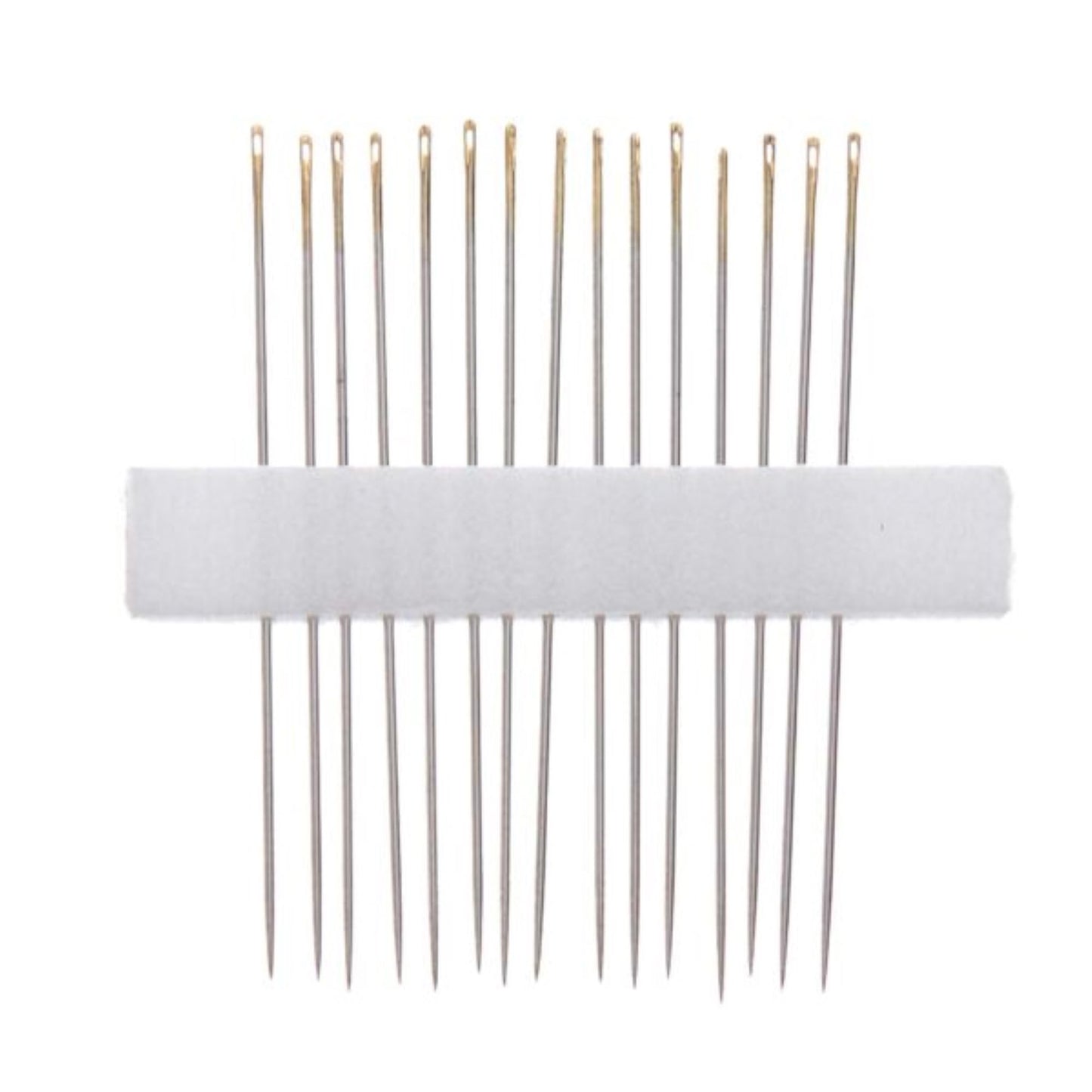 Clover gold eye applique needles No 10