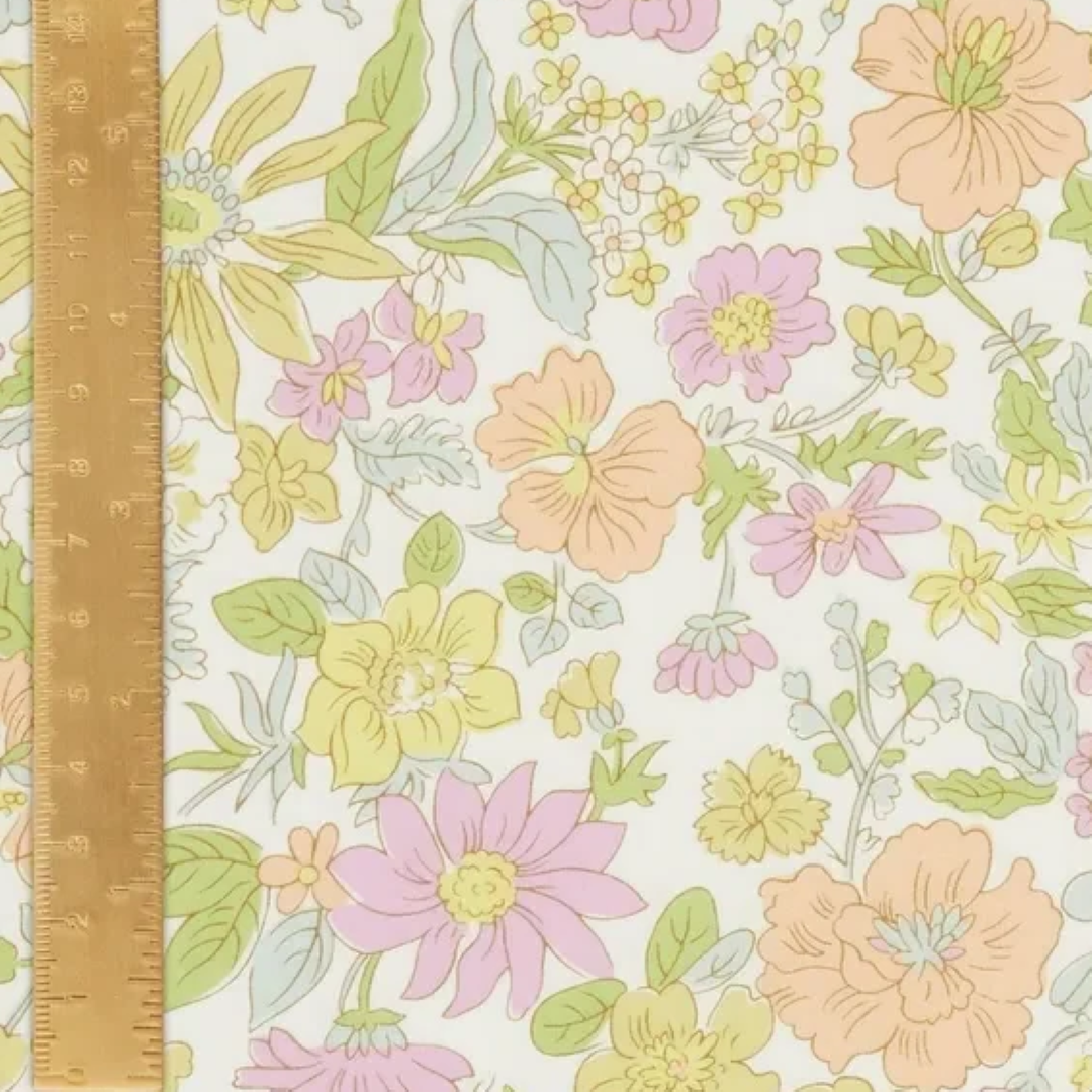 Liberty Tana Lawn Fat Eighth Daisy Morisa cotton fabric