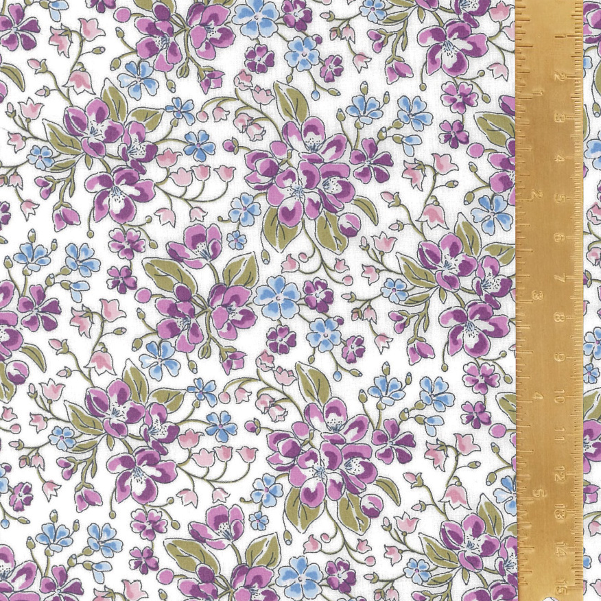 Liberty Tana lawn 10 Fat 32's, 6" x 10" - 15cm x 25cm cotton fabric Pack 5Y