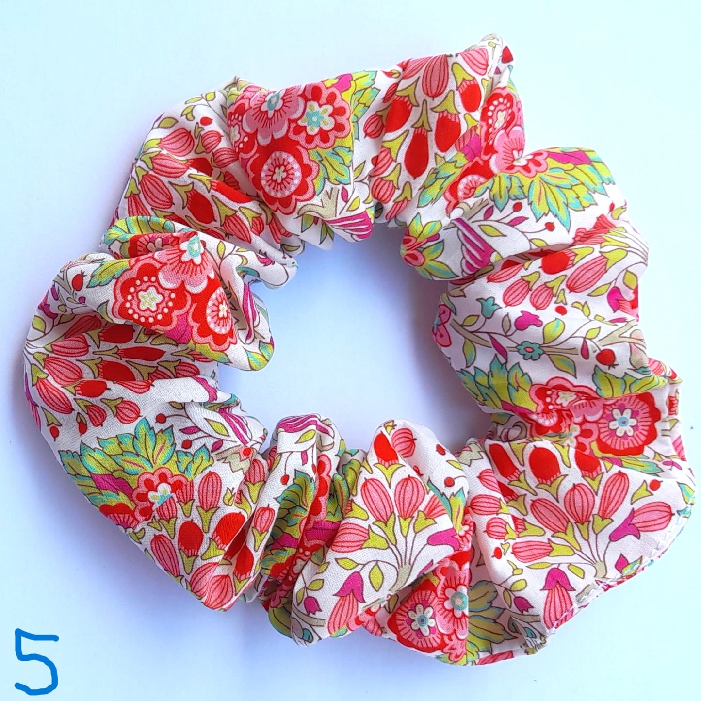 Liberty Tana Lawn Scrunchies suit adult or child - pretty pinks