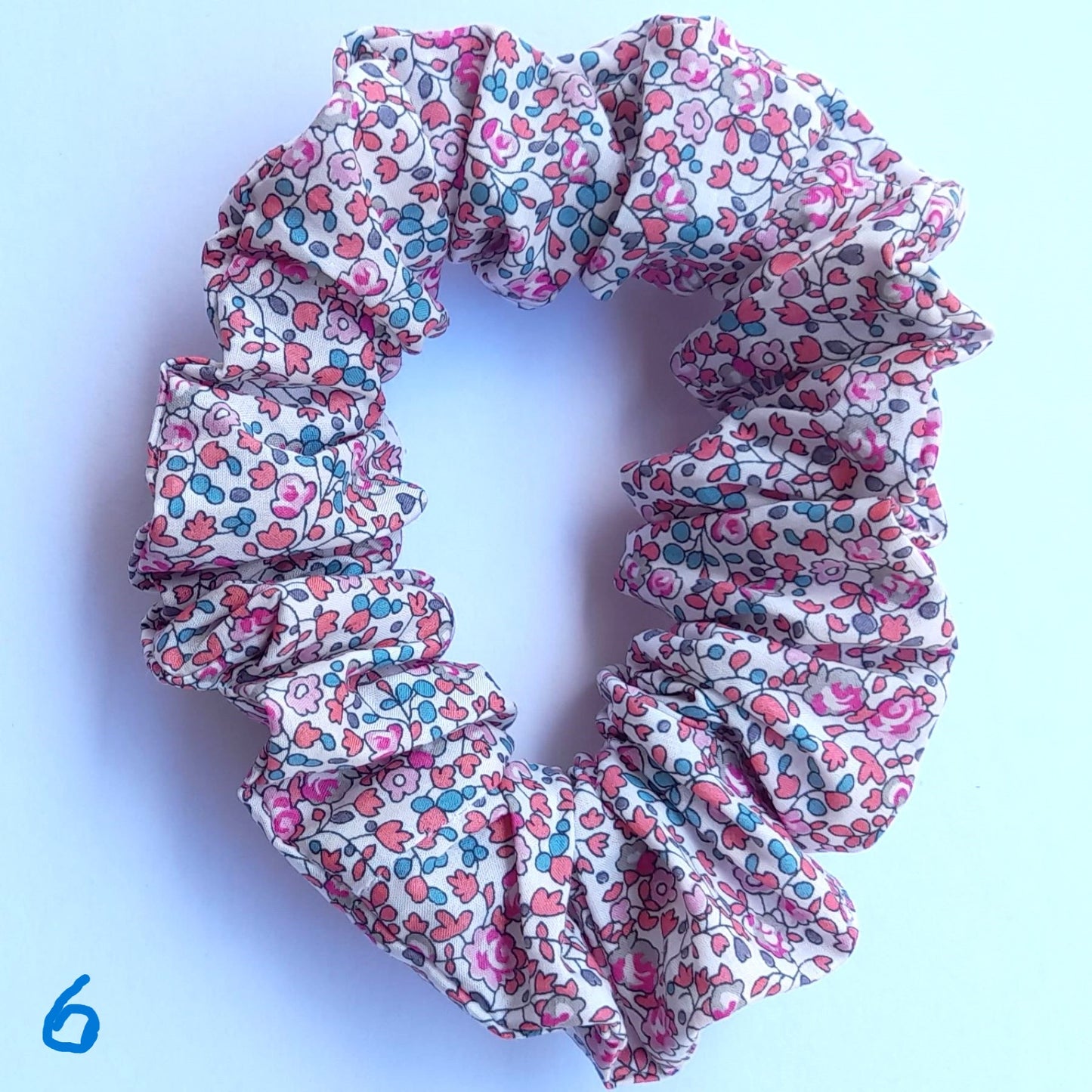 Liberty Tana Lawn Scrunchies suit adult or child - pretty pinks