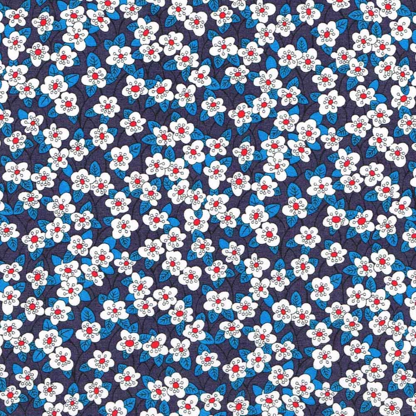 Liberty Tana Lawn Fat Eighth FFion A floral cotton fabric