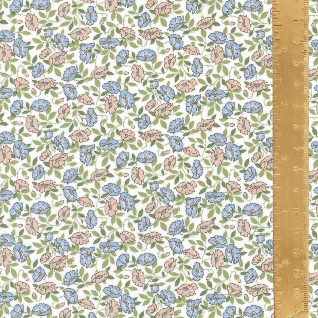 Liberty Tana lawn 10 Fat 32's, 6" x 10" - 15cm x 25cm cotton fabric Pack 5W