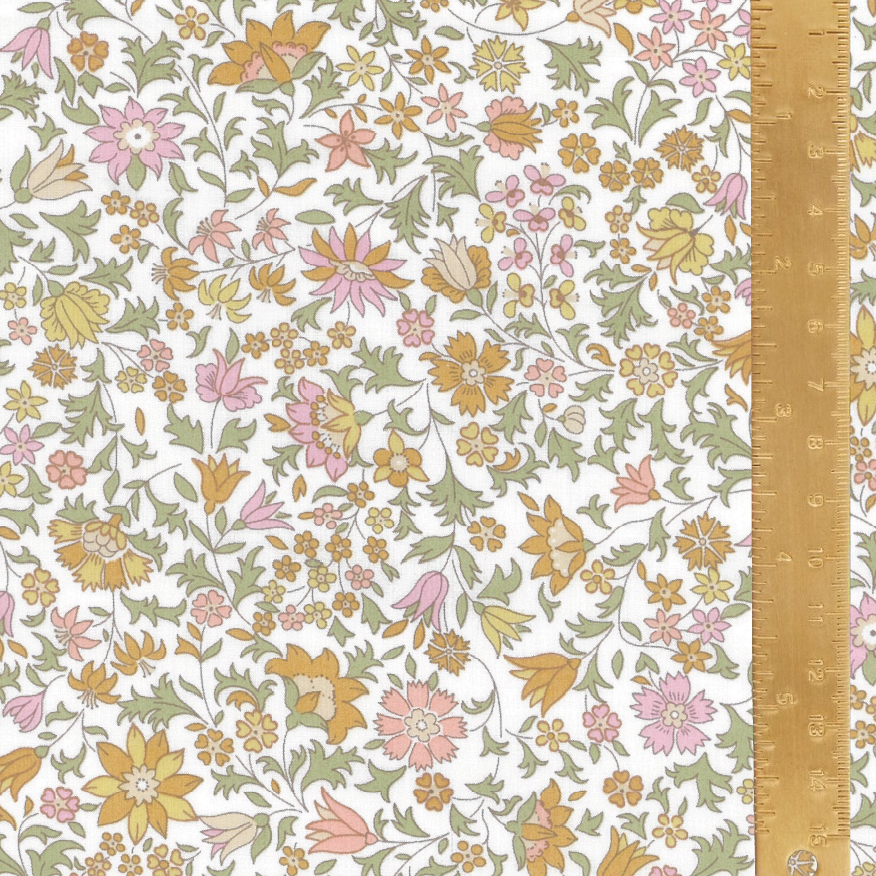 Liberty Tana lawn 5 Fat 16's, 10" x 13" - 25cm x 33cm cotton fabric Pack 6C
