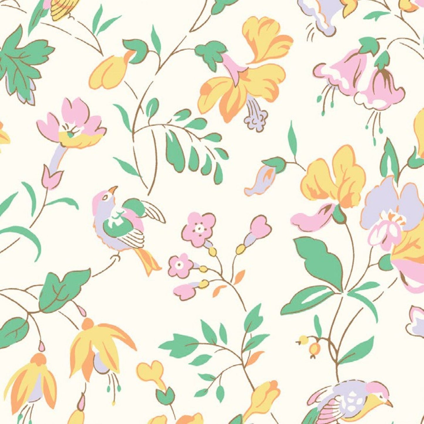 Liberty Tana lawn 10 Fat 32's, 6" x 10" - 15cm x 25cm cotton fabric Pack 5C