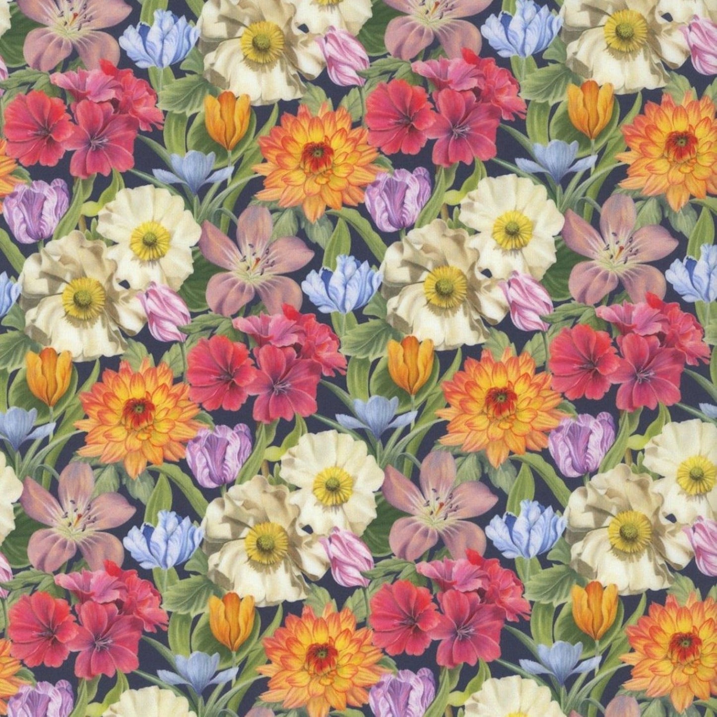 Liberty Tana Lawn - Melody Blooms C floral cotton fabric