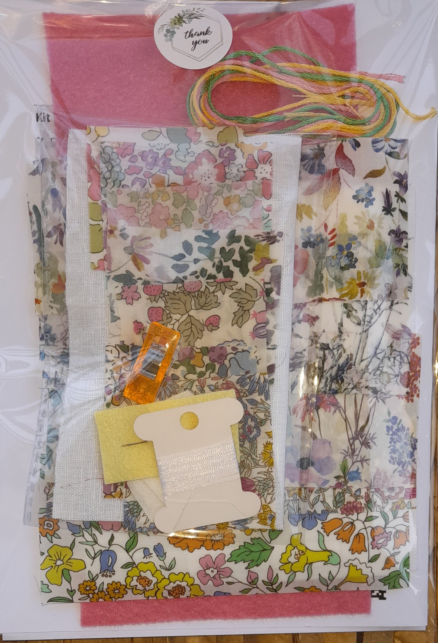 English Paper Pieced Needlebook - Class Kit