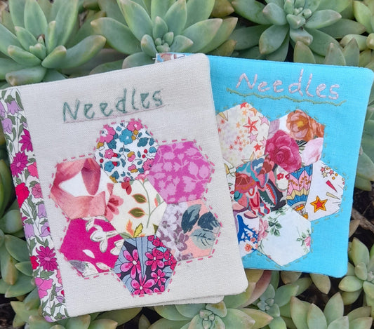 English Paper Pieced Needlebook  - Class Kit