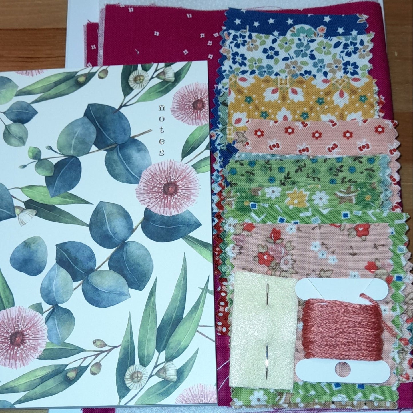 Kawandi Style Patchwork Notebook Cover - Class Kits