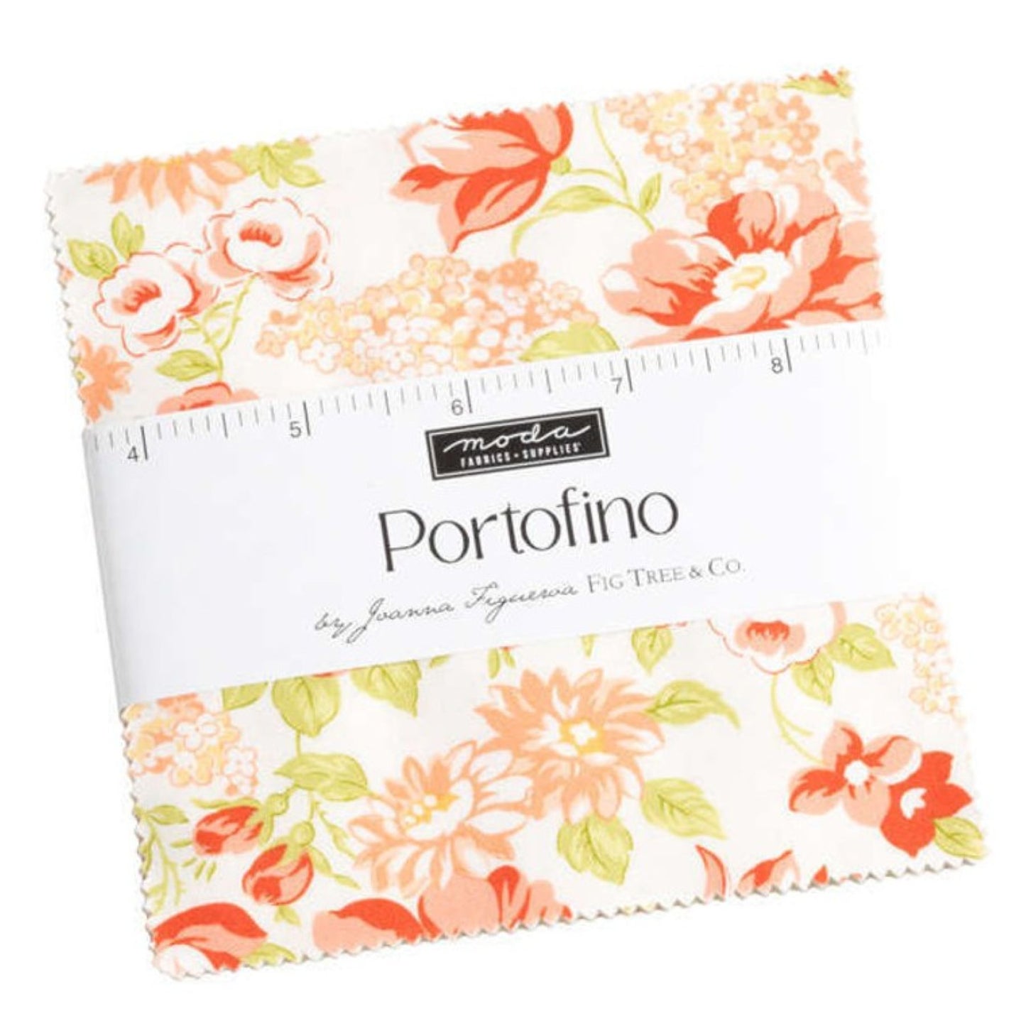 Moda Portofino - Fig Tree & Co 42, 5" Squares precut cotton quilt fabric