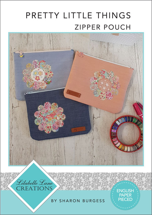 Pretty Little Things Zipper Pouch English Paper Piecing Creative Card pattern