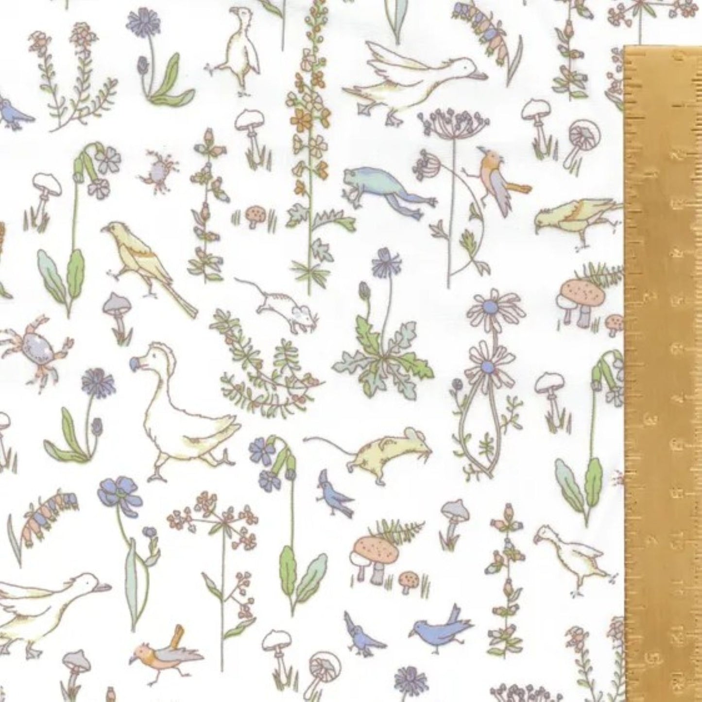 Liberty Tana lawn 10 Fat 32's, 6" x 10" - 15cm x 25cm cotton fabric Pack N4