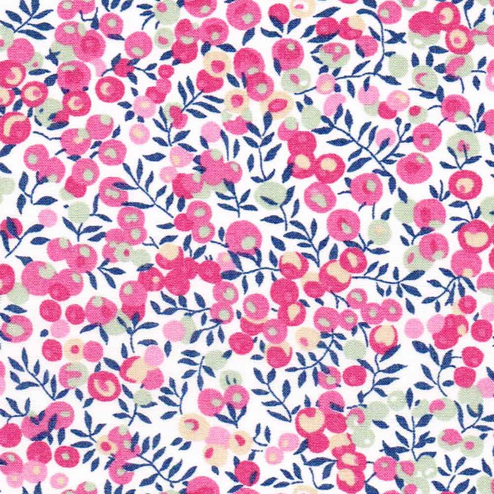 Liberty Tana Lawn Fat Eighth Wiltshire Bud B floral cotton fabric