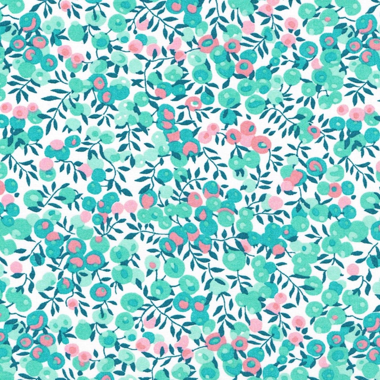 Liberty Tana Lawn - Wiltshire Peppermint green X Alice Caroline Exclusive cotton fabric