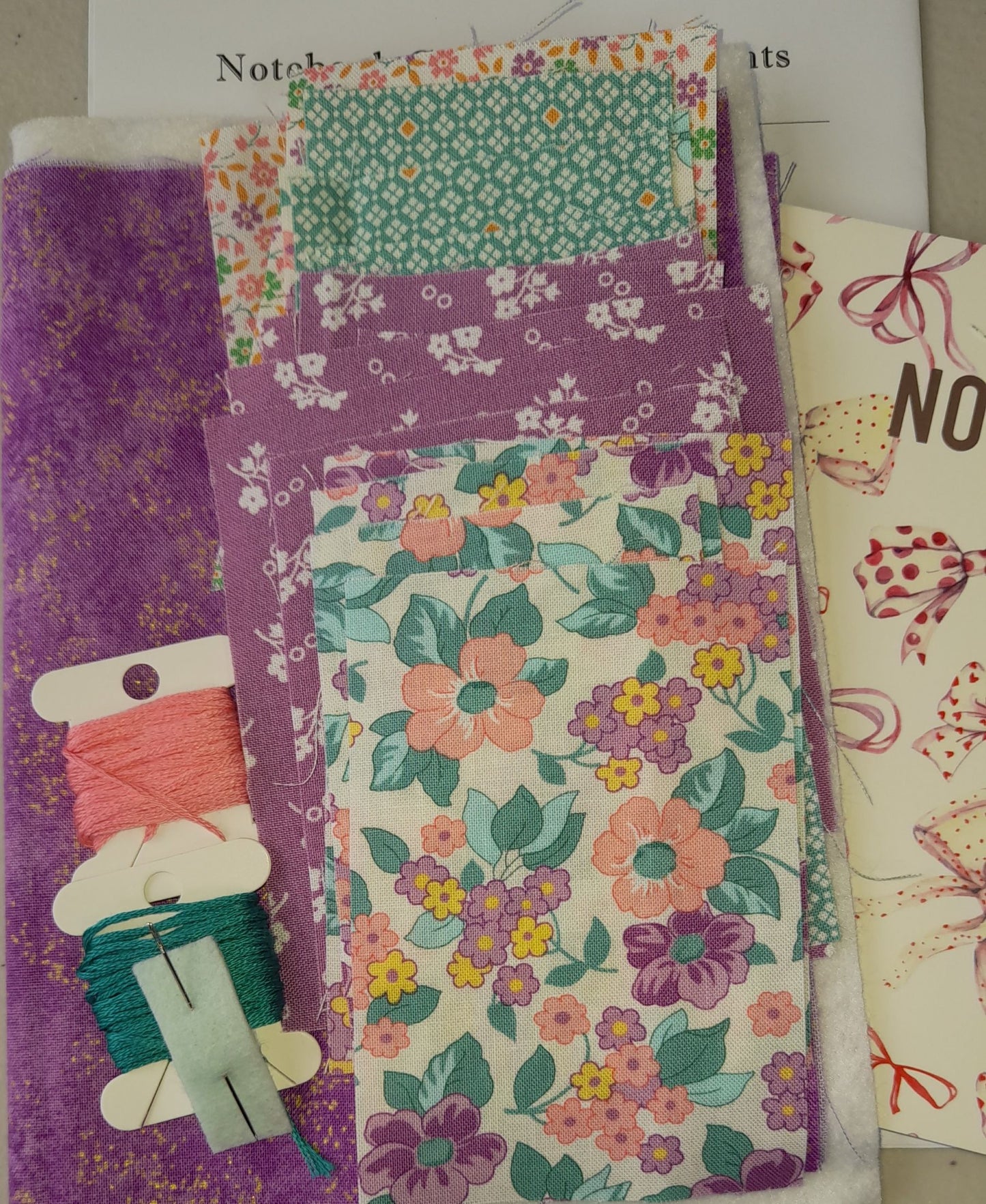 Kawandi Style Patchwork Notebook Cover - Class Kits