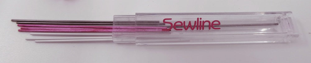 Sewline ceramic leads 0.9mm refills for fabric pencil - 3 Colour Variety pack