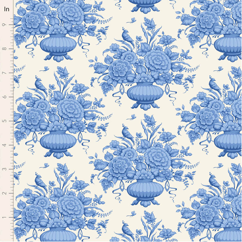 Tilda Something Blue Lights bundle 10 Fat Quarters 50cm x 55cm (20 x 22") cotton quilt fabric