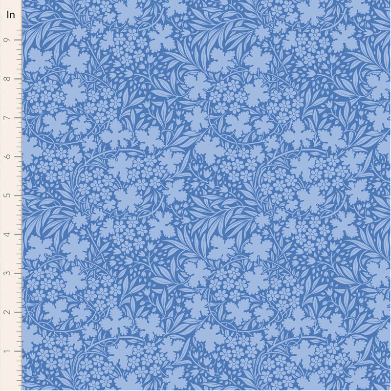 Tilda Something Blue Darks bundle 10 Fat Quarters 50cm x 55cm (20 x 22") cotton quilt fabric