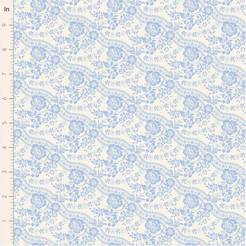 Tilda Something Blue Blenders bundle 10 Fat Quarters 50cm x 55cm (20 x 22") cotton quilt fabric