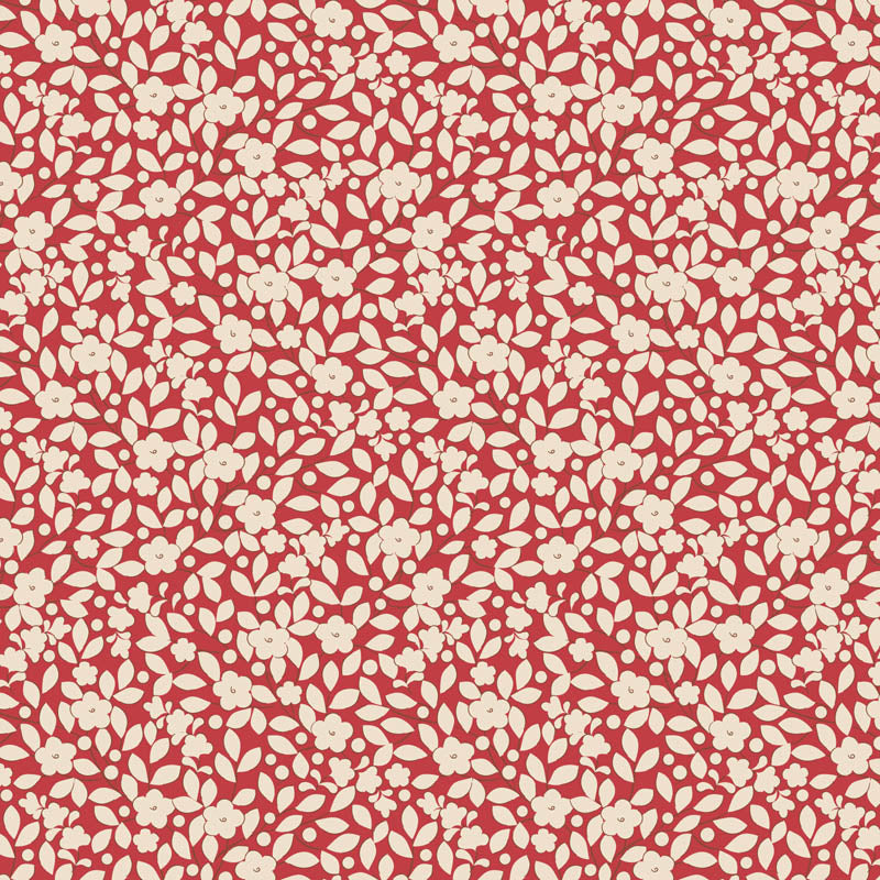 Tilda Creating Memories Winter red bundle 9 Fat Eighths cotton quilt fabric