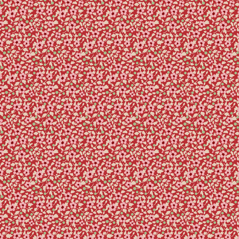 Tilda Creating Memories Winter red bundle 9 Fat Eighths cotton quilt fabric