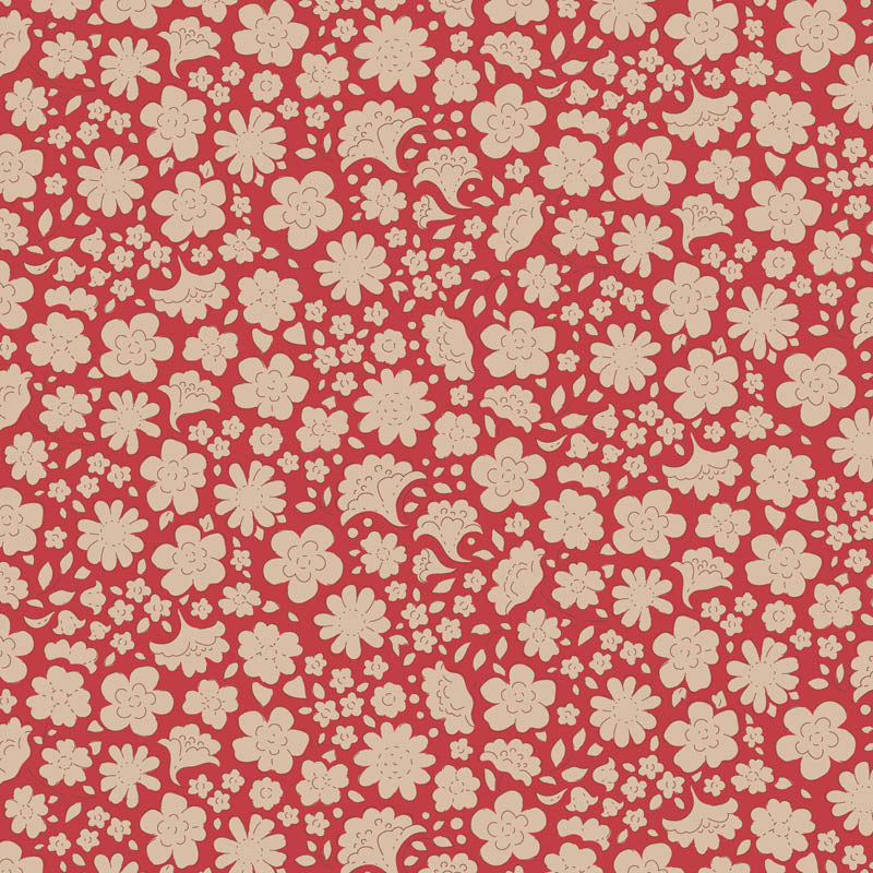 Tilda Creating Memories Winter red bundle 9 Fat Eighths cotton quilt fabric