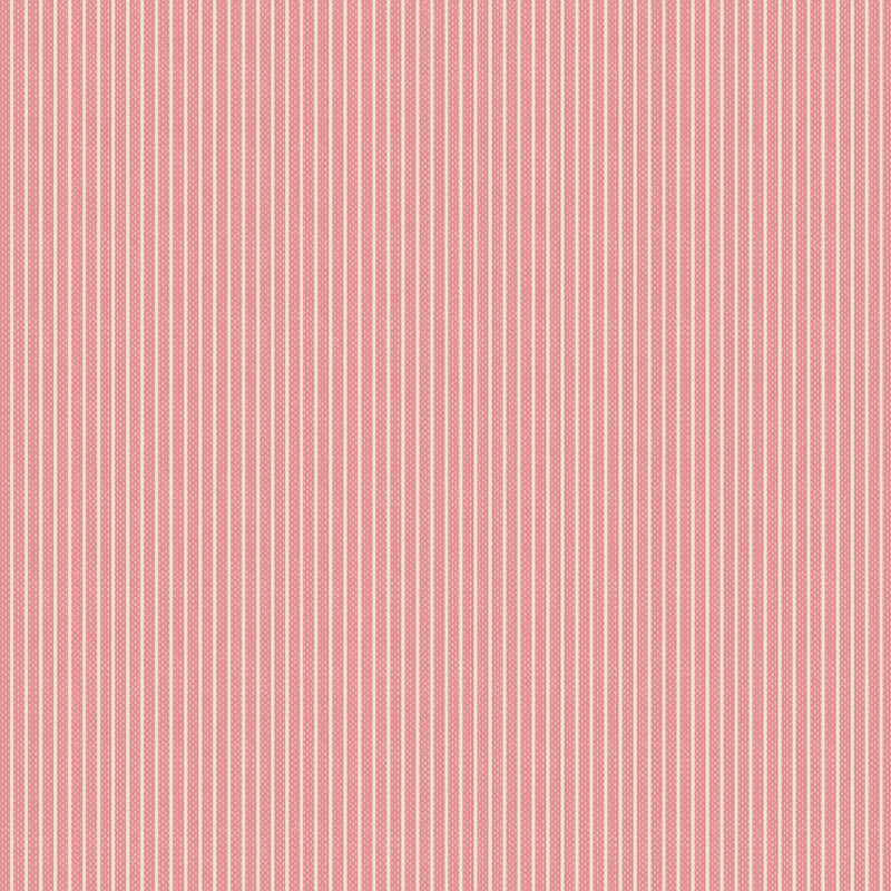 Tilda Creating Memories Tinystripe pink cotton quilt fabric by the fat quarter