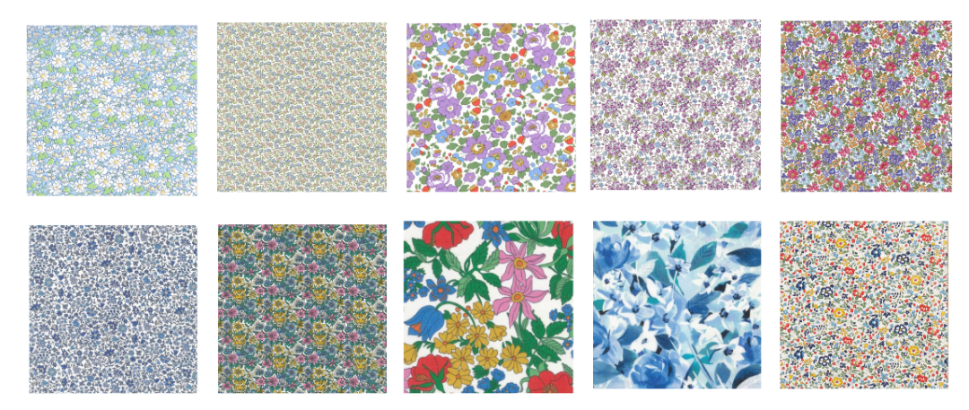 Liberty Tana lawn 20, 5" x 6" - 12cm x 15cm cotton fabric Pack 2Y