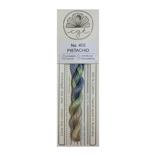 Cottage Garden Thread 405 - Pistachio - stranded embroidery thread