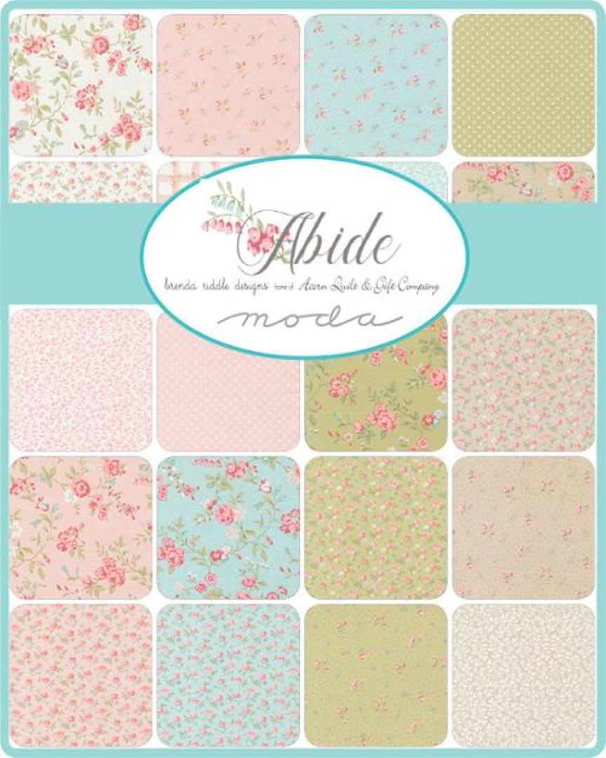 Moda Abide 42, 5" Squares precut cotton quilt fabric Brenda Riddle design