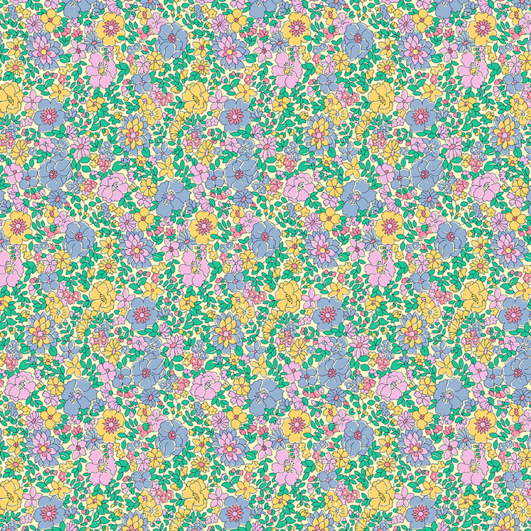 Everlasting Collection Liberty Lasenby 5 Fat Quarters 50cm x 55cm (20 x 22") cotton quilt fabric Pack B