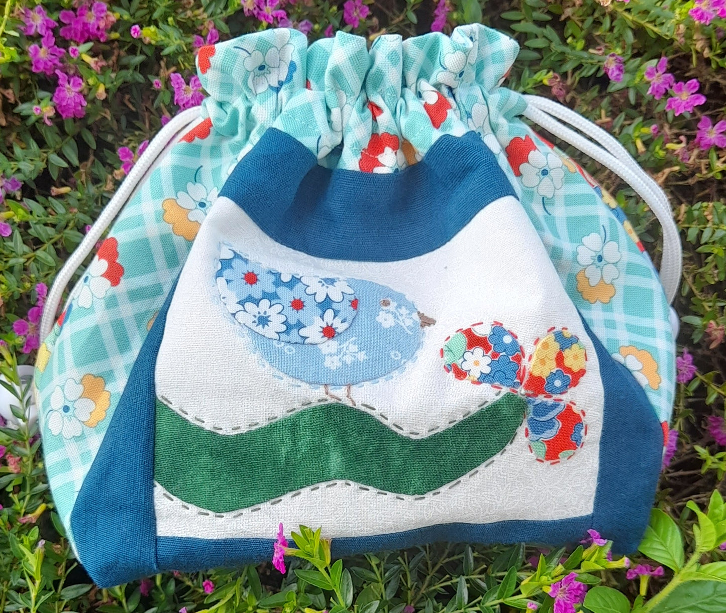 Applique Birdie Bag - Class  Kits