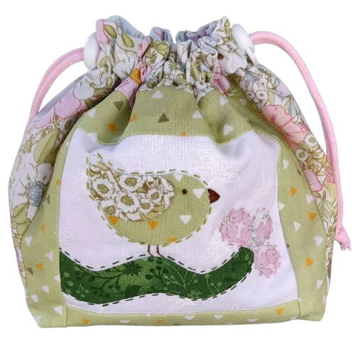 Applique Birdie Bag - Class  Kits