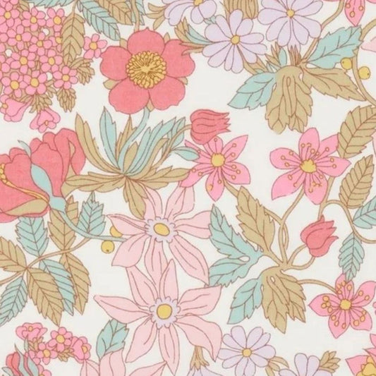 Liberty Tana Lawn Fat Eighth Clarabelle C cotton fabric