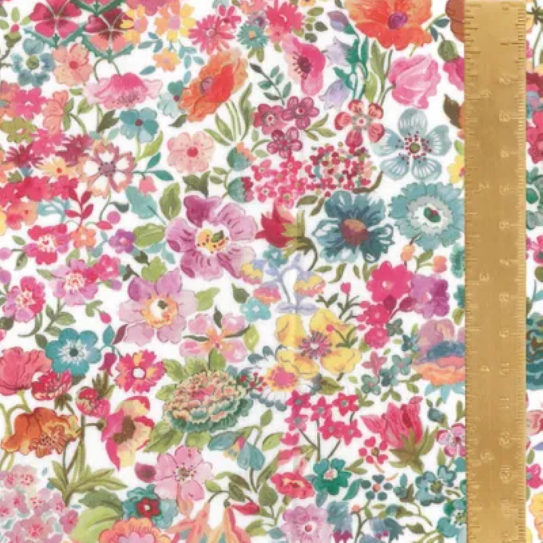 Liberty Tana lawn 5 Fat 16's, 10" x 13" - 25cm x 33cm cotton fabric Pack 6J