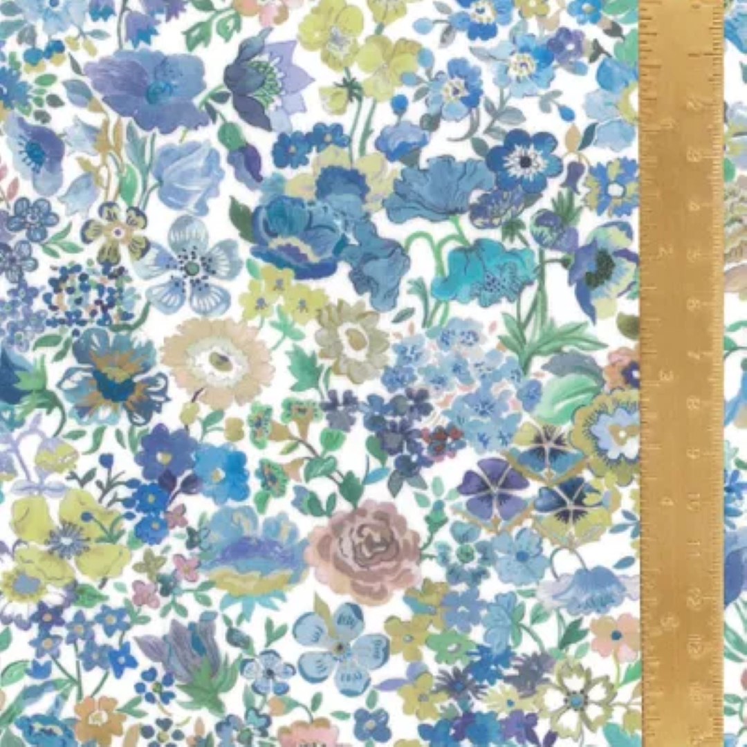 Liberty Tana lawn 5 Fat 16's, 10" x 13" - 25cm x 33cm cotton fabric Pack 6I