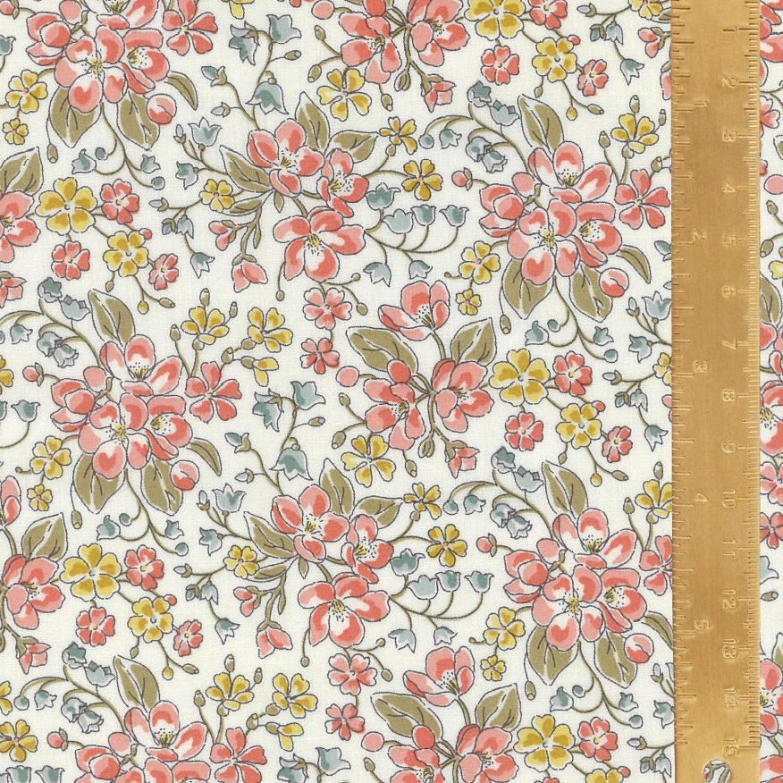 Liberty Tana Lawn - Daisy Annabel C floral cotton fabric