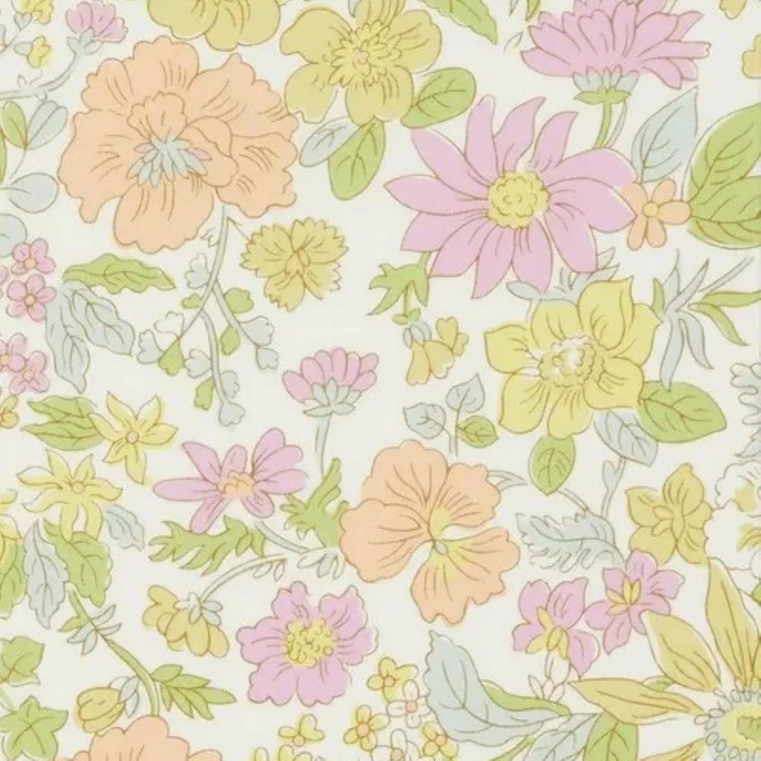 Liberty Tana Lawn Fat Eighth Daisy Morisa cotton fabric