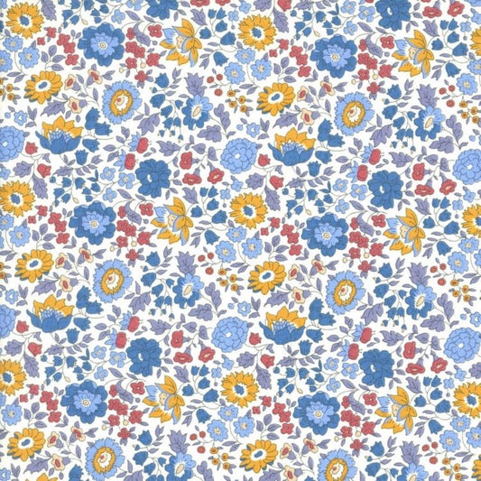 Liberty Tana Lawn Fat Eighth Danjo F cotton fabric