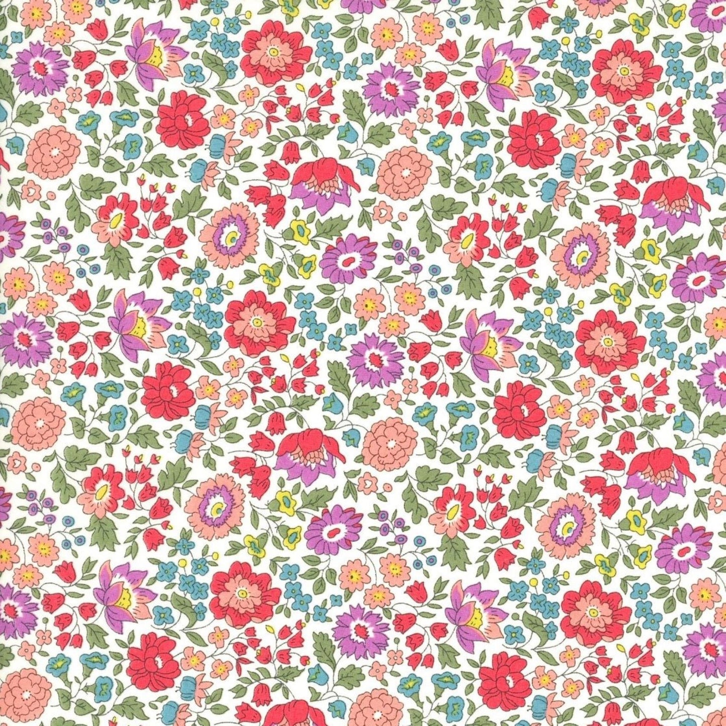 Liberty Tana lawn 5 Fat 16's, 10" x 13" - 25cm x 33cm cotton fabric Bundle V2