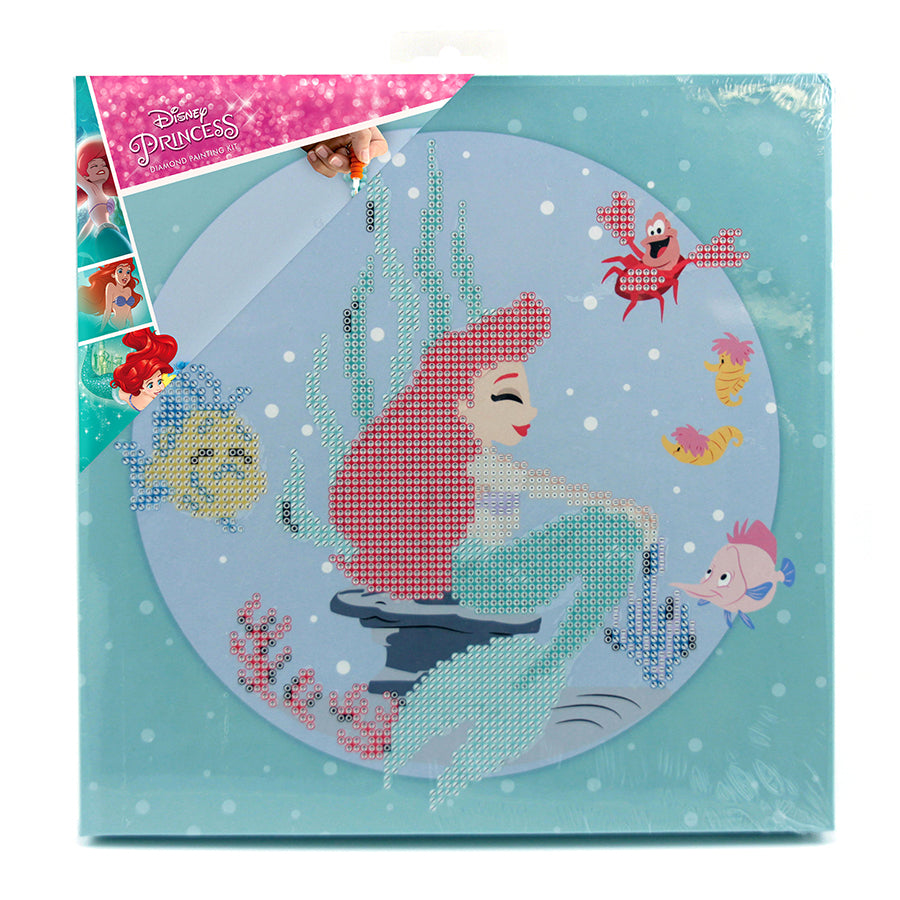 Ariel mermaid Disney Princess Diamond Dotz painting art kit 28cm x 28cm