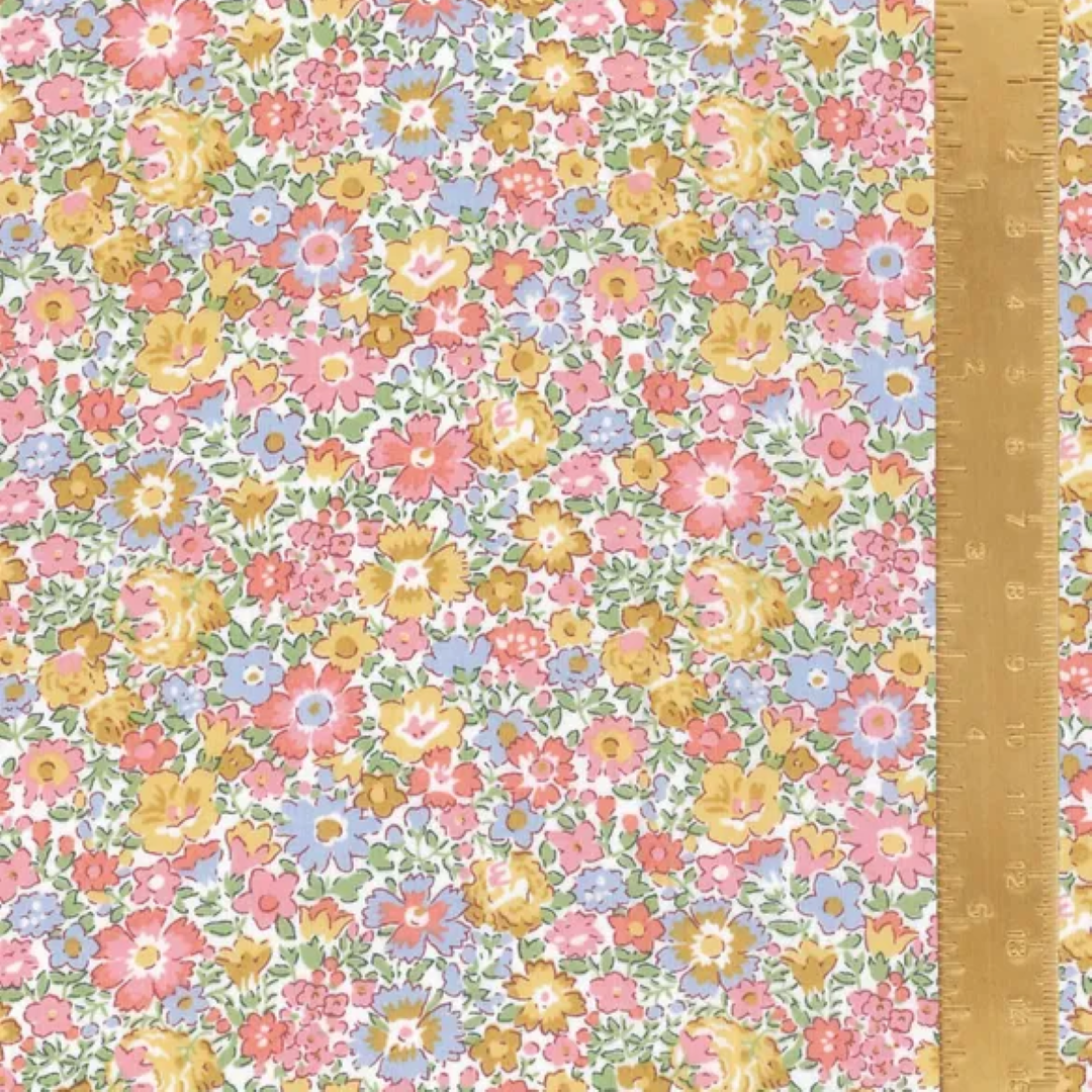 Liberty Tana lawn 5 Fat 16's, 10" x 13" - 25cm x 33cm cotton fabric Pack 6J