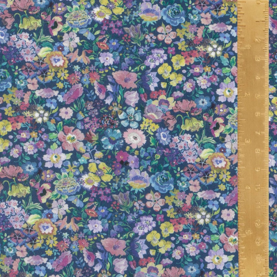 Liberty Tana lawn 5 Fat 16's, 10" x 13" - 25cm x 33cm cotton fabric Pack 6E